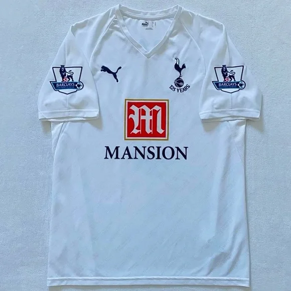 Tottenham Berbatov 2007 08 home Premier League jersey - Picture 2 of 8